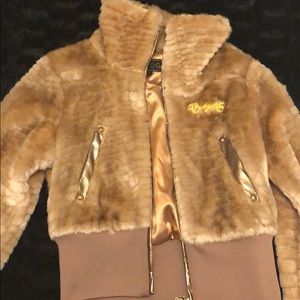Faux Fur Bomber Jacket